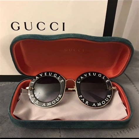 gucci round glass par amour|love is blind gucci quote.